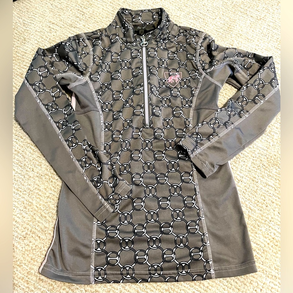 Gooderider Equestrian youth riding top size 10